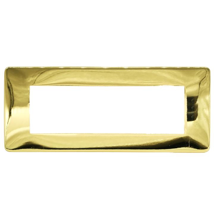 PLACCA 7806-3 6P ORO SIMIL-MTXMETALLO                                                                                                   