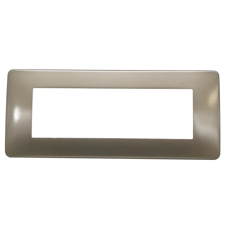 PLACCA 7806-8 6P CHAMPAGNE SIMIL-MTX METALLO                                                                                            
