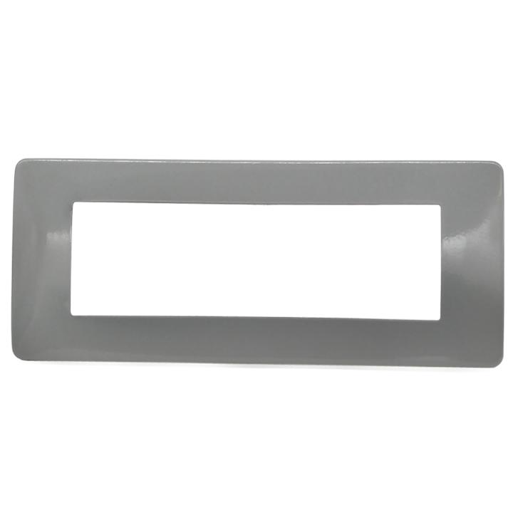 PLACCA 7806-25 6P GRIGIO METALLIZZATO SIMIL-MTX METALLO                                                                                 