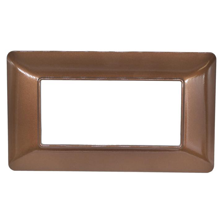 PLACCA 8004-09 4P BRONZO MTX TECNOPOLIMERO