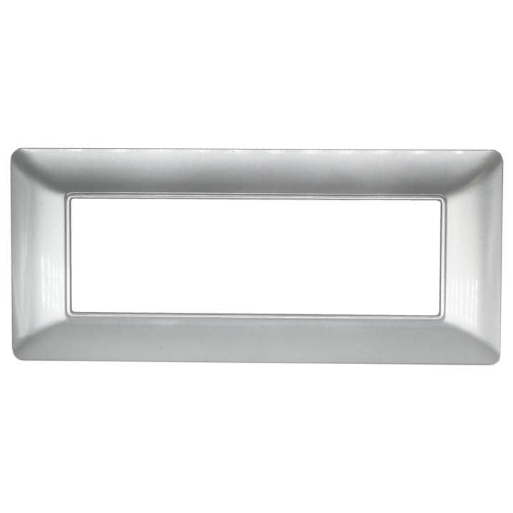 PLACCA 8007-05 6P ARGENTO/MTX TECNOPOLIMERO                                                                                             