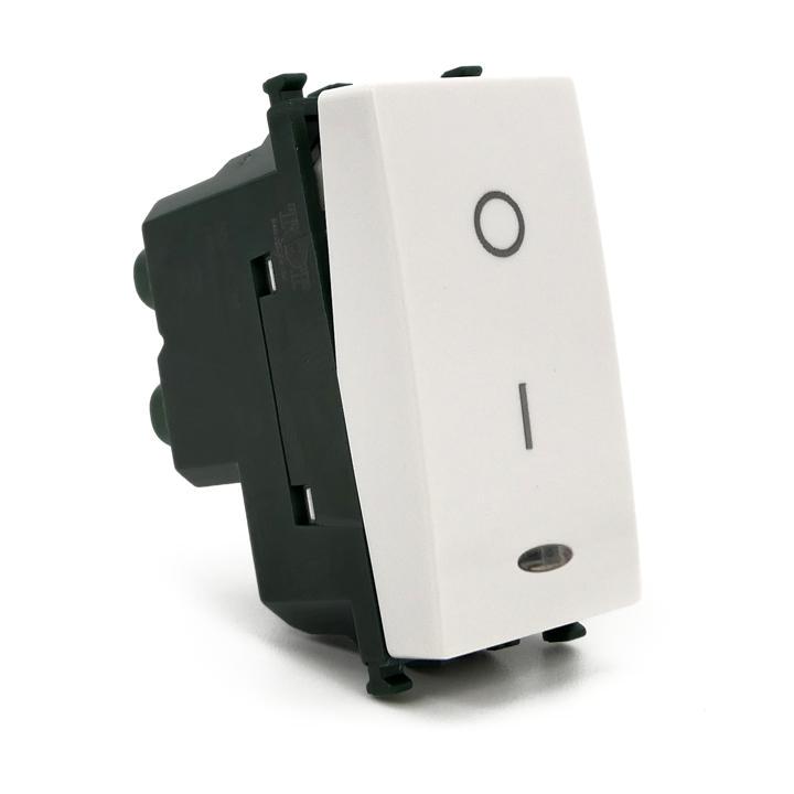 INTERRUTTORE BIPOLARE SPIA 662B/VMR BIANCO