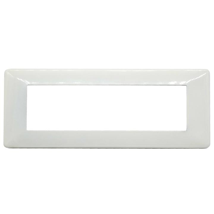 PLACCA 6807-1 BIANCO/VMR-PLN METALLO                                                                                                    