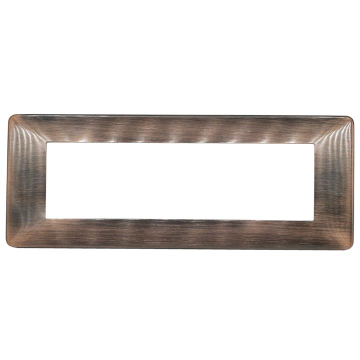 PLACCA 6807-10 RAME SPAZZOLATO/VMR-PLN METALLO