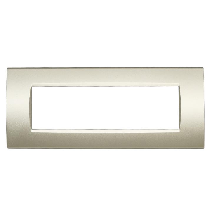 PLACCA 1007-11 7P CHAMPAGNE/LGT TECNOPOLIMERO                                                                                           