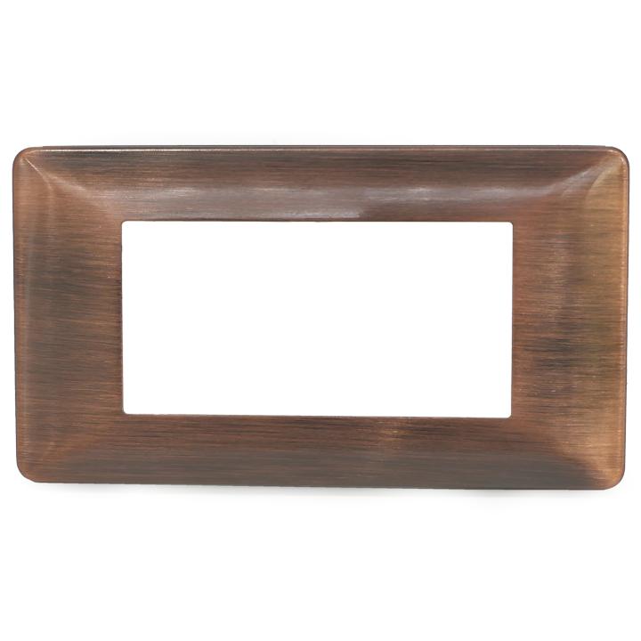 PLACCA 6804-10 RAME SPAZZOLATO/VMR-PLN METALLO