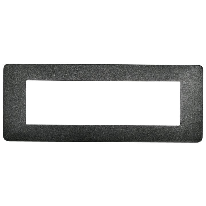 PLACCA 6807-30 7P ANTRACITE METALLIZATO/VMR-PLN METALLO