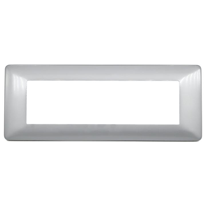 PLACCA 6807-07 7P GRIGIO      CHIARO/VMR-PLN METALLO