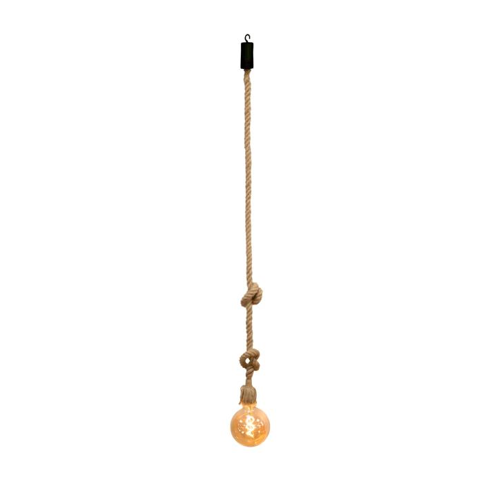 SIMONA 180 JUTE COLOUR SOLAR & RECHARGEABLE 1 LAMPADA 3000K                                                                             