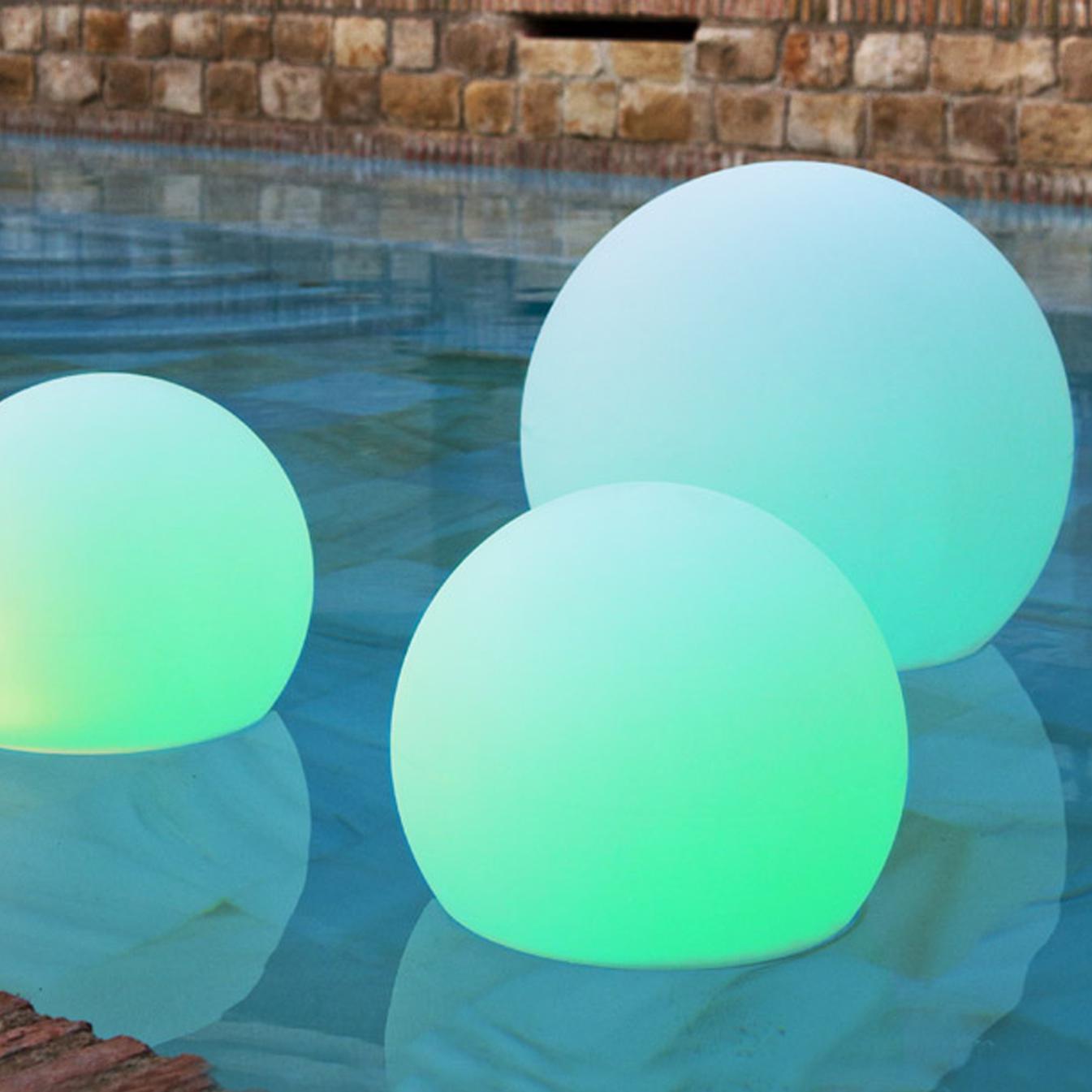 BULY 20 SOLAR & RECHARGEABLE RGB+6400K 20X17CM IP65