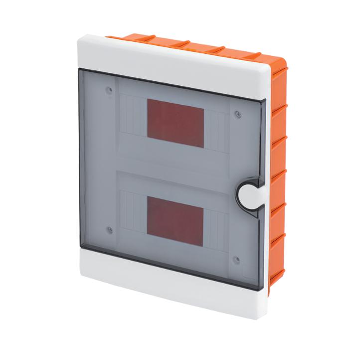 CENTRALINA 2X8 VIE IP40 231X285X90 A INCASSO