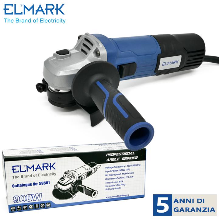 SMERIGLIATRICE ANGOLARE PROF.  EL-AG01 125MM 900W