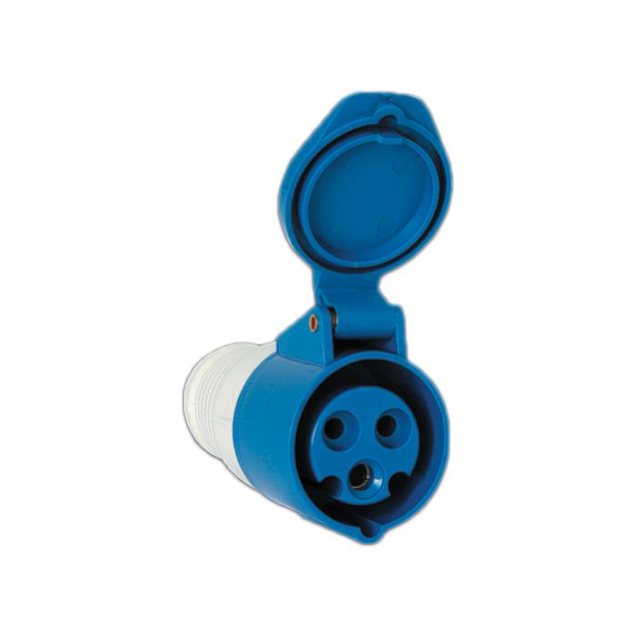 PRESA INDUSTRIALE HT-223 32A IP44 1P+N+E 230V                                                                                           