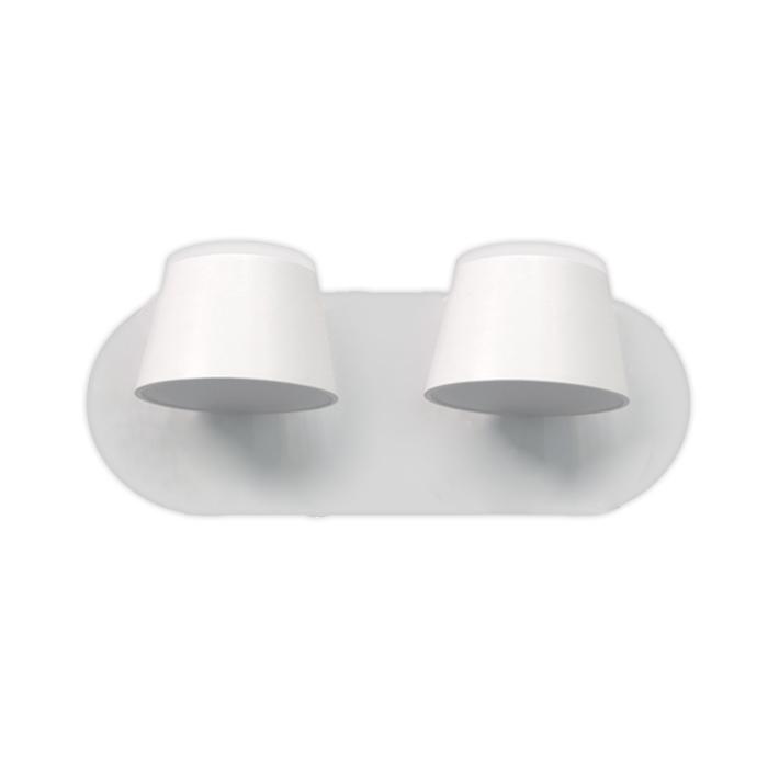 MALIA LAMPADA DA SOFFITTO A LED DOPPIO 24W 4200K BIANCO                                                                                 