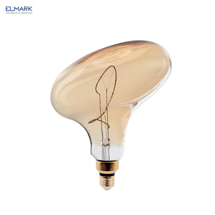 LAMPADA VINTAGE DIM.LED 4W E27 2000K D220, ORO                                                                                          