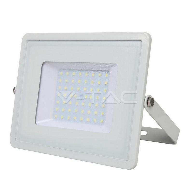 50W PROIETTORE LED SMD SAMSUNG CHIP CORPO BIANCO LUCE  BIANCA CALDA 3000K                                               