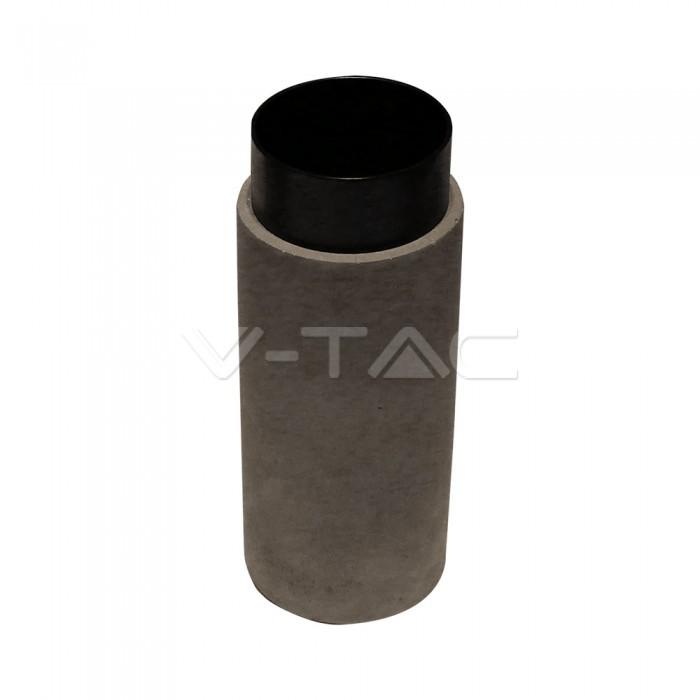 GU10 FITTING GYPSUM SURFACE METAL WITH GUN BLACK CONCRETE BOTTOM                                                                        