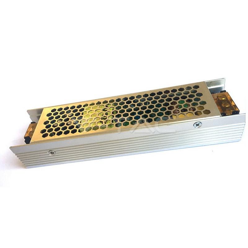 LED ALIMENTATORE - 120W 12V 10A METALLO SLIM