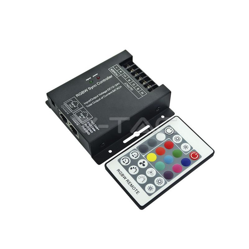 LED RGBW SYNC CONTROLLER WITH 24B BF DIMMER                                                                             