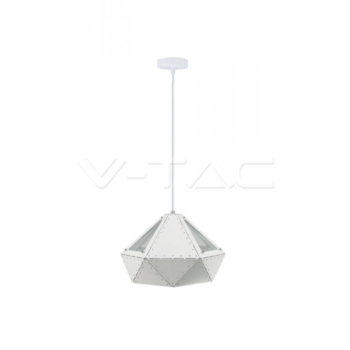 PENDANTE LIGHT PASTEL PRISM BIANCO 310 X 180 MM                                                                         