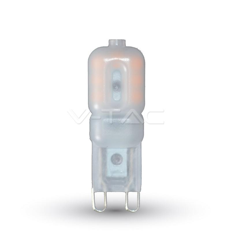 LAMPADINA LED FARETTO - 2.5W 230V G9 PLASTICA BIANCO 6400K                                                              