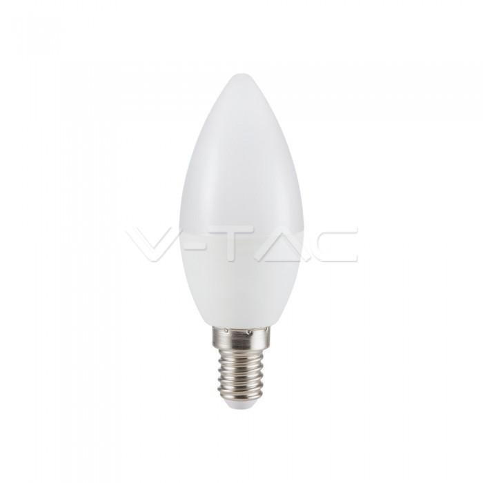 LED LAMPADINA 5.5W E14 C37 CAN
