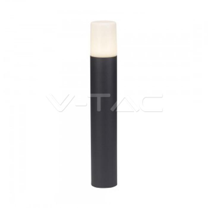 GU10 GARDEN FLOOR LAMP CORPO NERO IN ALLUMINIO ROTONDO 80X80X500MM IP54                                                 