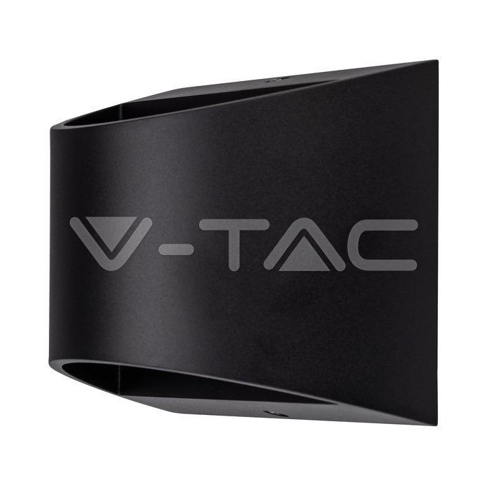 LAMPADA DA PARETE A LED 10W BRIDGELUX CHIP CORPO NERO 4000K                                                             