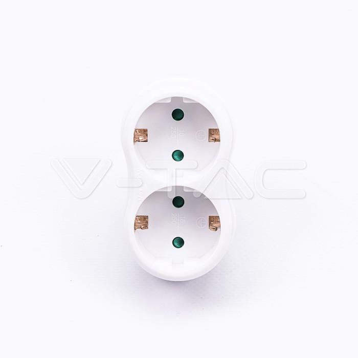 OUTLET ADAPTER 16A WHITE      